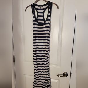 Striped Sleeveless Dress